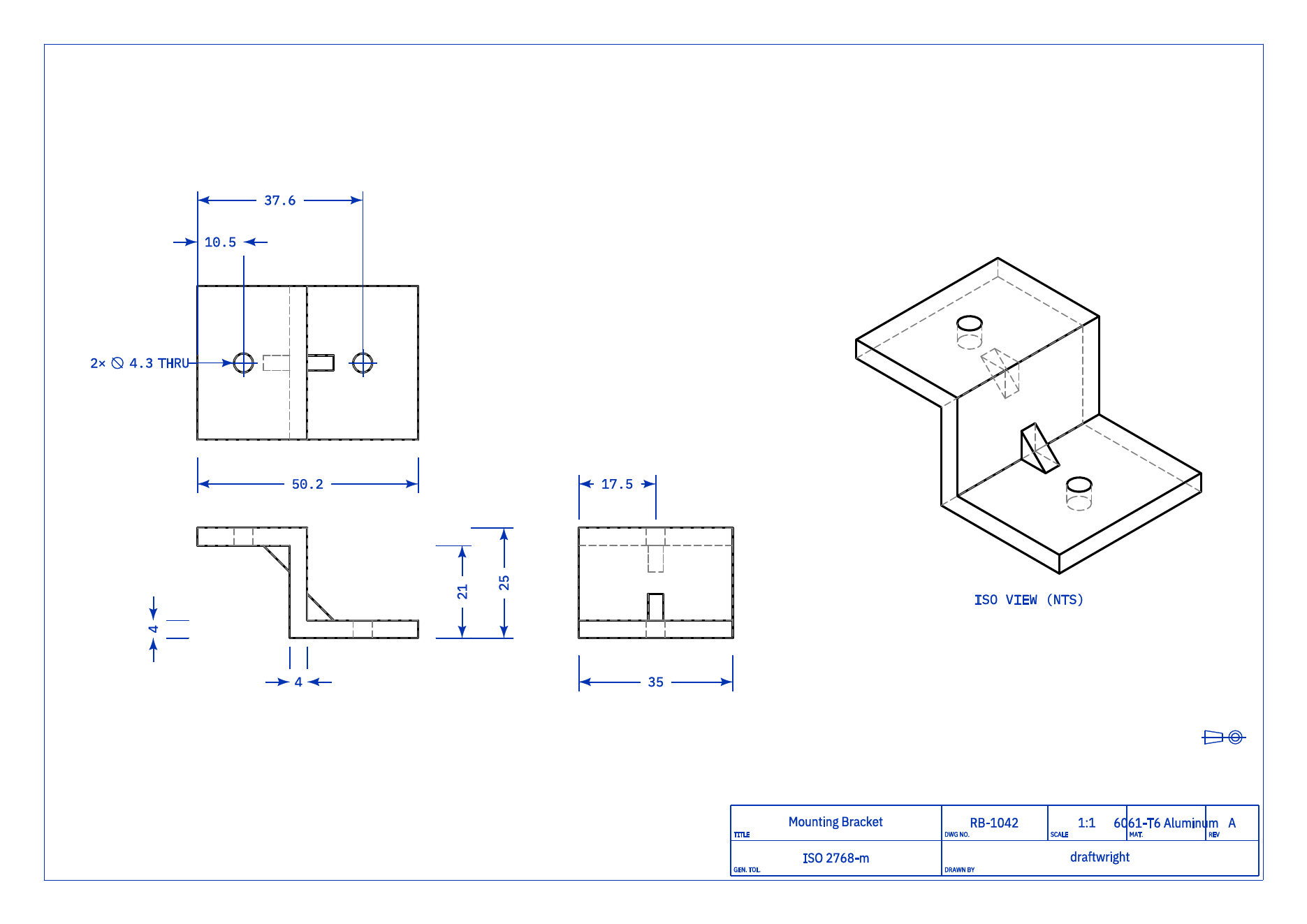 Original revision CAD drawing